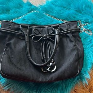 SOLDChristian Dior Diorissimo tote/non branded chain attached to make crossbody.